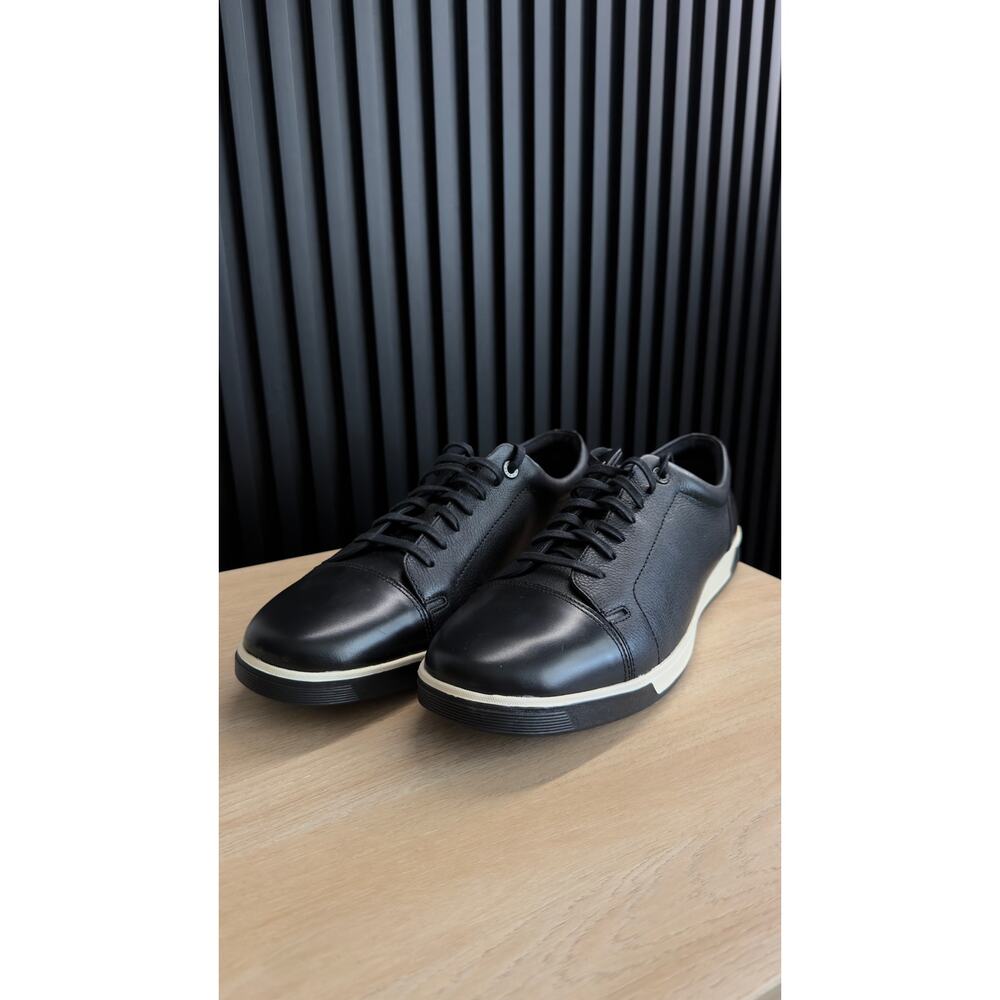 Cole Haan Men's GrandPro Luxe Angleace Sneakers‎ Black-Ivory